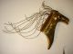Rare C.  Jere Signed Large Horse Brass Sculpture Modern Mid-Century Modernism photo 1