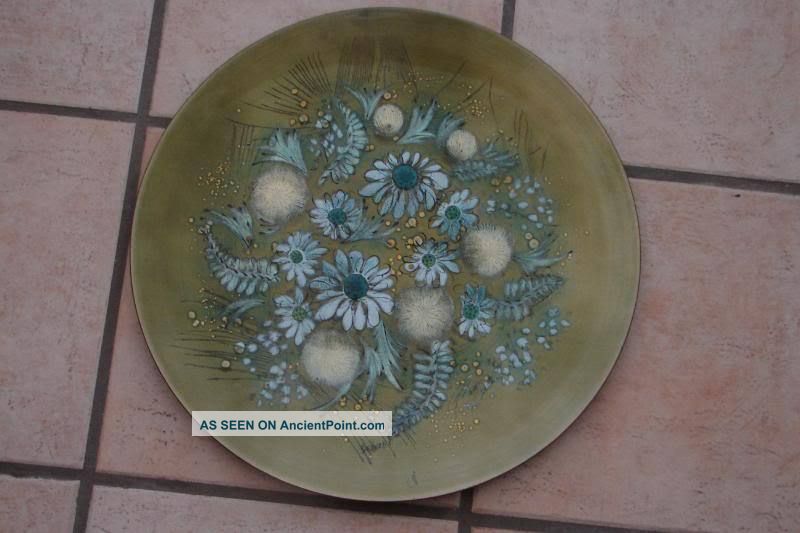 Magnificent Sascha Brasstoff Green Wall Charger 17.  75 
