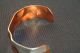 Lillian Vernon Modernist Sterling Silver & Copper Bimorfic Cuff Brutalist Cuff Mid-Century Modernism photo 4