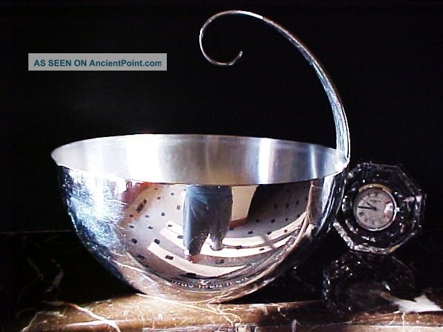 Mid Century Russel Wright Chase Silver Ice Server Mid-Century Modernism photo