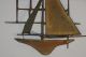 C Jere Wall Sculpture With Old Nails And A Sailboat Vintage C Jere Wall Sculptur Mid-Century Modernism photo 3