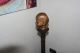 Antiques Metal And Copper Devil Folk Art Doll Head Lamp Sculpture Lantern Mid-Century Modernism photo 2