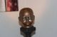 Antiques Metal And Copper Devil Folk Art Doll Head Lamp Sculpture Lantern Mid-Century Modernism photo 3