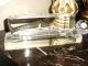 Mid Century Jere Era Heavy Signed Lucite Carved Ship Mid-Century Modernism photo 2