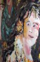 Large French Abstract Madame De Bourbon - Conti Noel Nicolas Coypel Contemporary Mid-Century Modernism photo 10