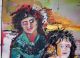 Large French Abstract Madame De Bourbon - Conti Noel Nicolas Coypel Contemporary Mid-Century Modernism photo 3