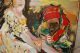 Large French Abstract Madame De Bourbon - Conti Noel Nicolas Coypel Contemporary Mid-Century Modernism photo 8