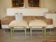 Mid Century Pair Lane Benches Hollywood Regency Bench Post-1950 photo 1