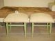 Mid Century Pair Lane Benches Hollywood Regency Bench Post-1950 photo 8