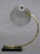 Table Lamp 1950s Brass Stem & Granite Base Mid Century Italy/austria Stilnovo Mid-Century Modernism photo 3