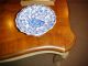 Hollywood Regency Henredon 2 Color Coffee Table Small Post-1950 photo 4