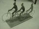 Cool Unusual Signed Jere Bicycle Riders Table Sculpture Mid-Century Modernism photo 9