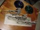 Cool Unusual Signed Jere Bicycle Riders Table Sculpture Mid-Century Modernism photo 7