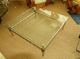 Oversized Chrome Faux Bamboo Coffee Table Post-1950 photo 3