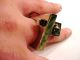 Italian Made Stainless Heavy Modernist Ring Triangled Mid-Century Modernism photo 2