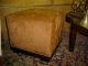 Hollywood Regency Modern Pouffe Bench Stool Suede Cool Post-1950 photo 1