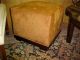 Hollywood Regency Modern Pouffe Bench Stool Suede Cool Post-1950 photo 7