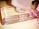 Gorgous Pink Huge Perfume Van Teal Era Lucite Sculpture Mid-Century Modernism photo 4