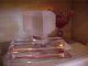 Gorgous Pink Huge Perfume Van Teal Era Lucite Sculpture Mid-Century Modernism photo 5