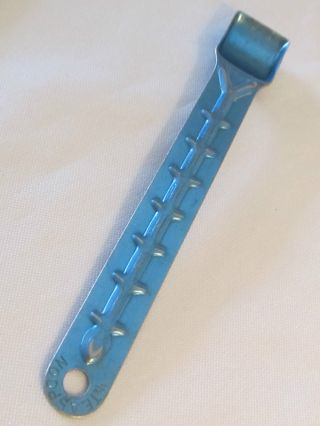 1 Mid - Century Usa Modern Anodized Aluminum Copper Colored Measure 1/2 Tea Spoon photo