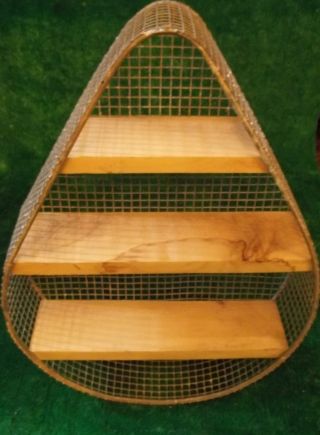 Vintage,  Retro,  Industrial,  Look,  Wall,  Shelf,  Galvanized,  Metal,  Wood,  Shelves,  Gift photo