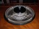 Vtg Mid Century Glass Stainless Serving Platter Made By Goodyear Tire Mid-Century Modernism photo 1