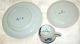 Vtg 1969 Royal Copenhagen Denmark Tranquebar Fajance Blue Flower Set Discontinue Mid-Century Modernism photo 3