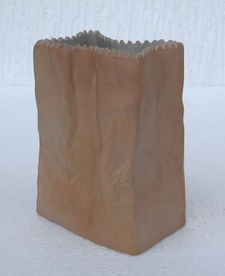 Vint.  70s.  Rosenthal Paperbag Vase - Wirkkala Era photo
