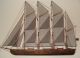 Mid Century Artist Curtis Jere Signed Wall Sculpture Art Metal Schooner Ship Mid-Century Modernism photo 1