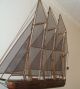 Mid Century Artist Curtis Jere Signed Wall Sculpture Art Metal Schooner Ship Mid-Century Modernism photo 3