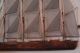 Mid Century Artist Curtis Jere Signed Wall Sculpture Art Metal Schooner Ship Mid-Century Modernism photo 7