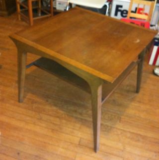 Mid Century Danish Modern Drexel Profile Coffee Cocktail Table John Van Koert photo