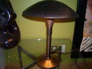 Midcentury Modern Electric Industrial Saarenin Design Table Office Desk Lamp photo