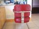Midcentury Automatic Modern Breuer Design Naugahyde Chrome Cantilever Chair Mid-Century Modernism photo 9