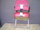 Midcentury Automatic Modern Breuer Design Naugahyde Chrome Cantilever Chair Mid-Century Modernism photo 7