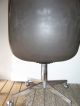 Midcentury Modern Chrome Base & Castor Steelcase Pollock Shell Tufts Knoll Style Mid-Century Modernism photo 2