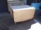 Midcentury Modern Blonde Oak Retro Dining Room Table & 6 Chairs With China Hutch Mid-Century Modernism photo 7
