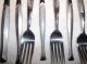 46 Pcs.  Stanley Roberts Spartan Mid - Century Danish Modern Stainless Flatware Mid-Century Modernism photo 8