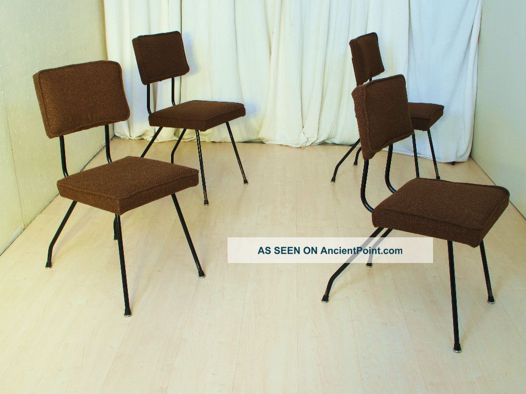 Mid Century Modern George Nelson Herman Miller Dining Chairs Case Study Eames Mid-Century Modernism photo