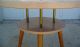 Mid Century Modern Two Tier Formica Table W/wooden Legs Post-1950 photo 8