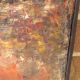 Mid Century Modern Abstract Oil Painting - 4 Feet Signed Mid-Century Modernism photo 1