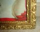 Orig 1906 1/2 Yard Long Little Victorian Girl&holly Branches,  Ornate Wood Frame Picture Frames photo 8