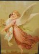Victorian 1880 ' S Guardian Angel & Child Print Eastlake Faux Marble Old Frame Picture Frames photo 6