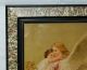 Victorian 1880 ' S Guardian Angel & Child Print Eastlake Faux Marble Old Frame Picture Frames photo 8