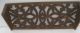 Antique Victorian Fretwork Style Pierce Carved Wall Pocket Victorian photo 2