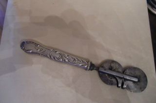 Extremely Rare Jo.  Rodgers & Sons Victorian Solid Silver Utensil photo