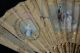 Antique Victorian Hand Painted Faux Ivory Fan - Reduced Victorian photo 5