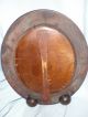 Antique Victorian Walnut Deepwell Oval Mirror With Stand - Up Back Mirrors photo 3
