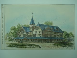 St.  George ' S Inn,  Coney Island,  Ny,  1880,  Plan photo