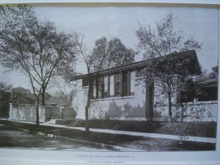 Studio Of Mrs.  Mary Lawrence,  Springfield Il,  1907 Photo photo
